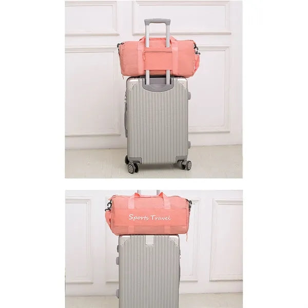 Large Gym Bag with Shoe Compartment