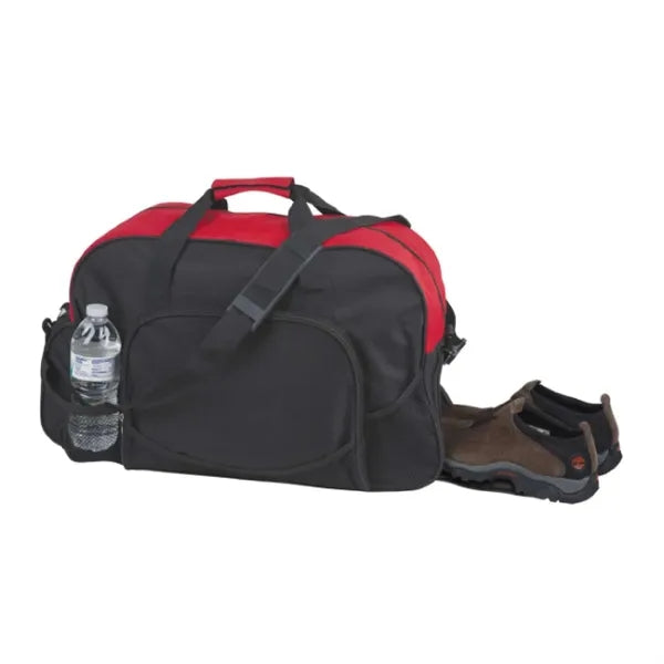 Deluxe Gym Duffle Bag w/Shoe Storage and Pocket