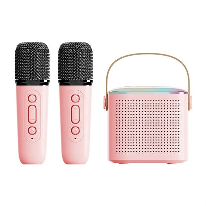 Karaoke Machine With 2 Wireless Microphone