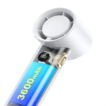 Portable Handheld Fan,Speed(1-100) Adjustable Turbo Mini Fan