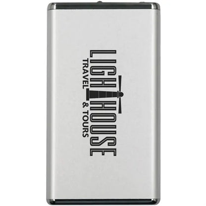 3000 mAh UL Certified Aluminum Slim Power Bank