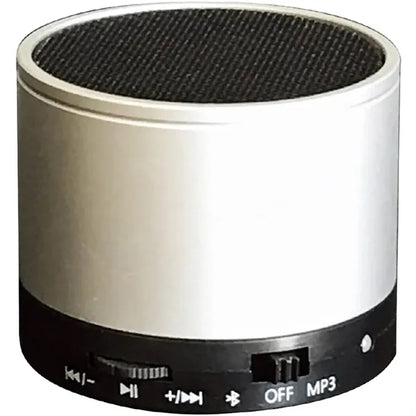 Circular Pocket Bluetooth Steel Speaker