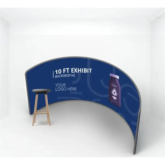 10 ft Exhibit Backdrop H2 - Single Sided  10' x 5'
