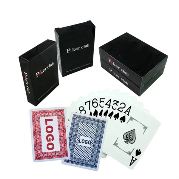 Full Color Custom Waterproof  PVC Poker Playing Cards