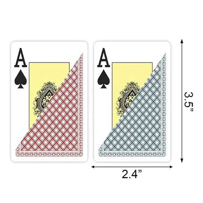 Full Color Custom Waterproof  PVC Poker Playing Cards