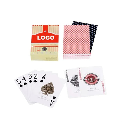 Full Color Custom Waterproof  PVC Poker Playing Cards