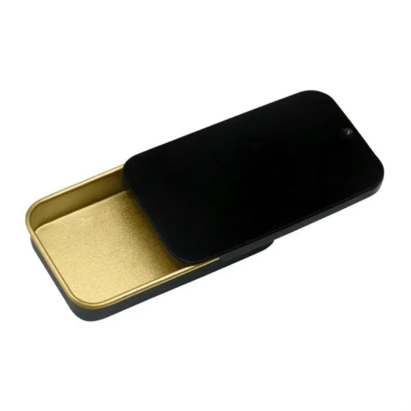 Mini Tin Box With Slip Lid