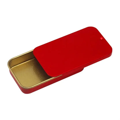 Mini Tin Box With Slip Lid