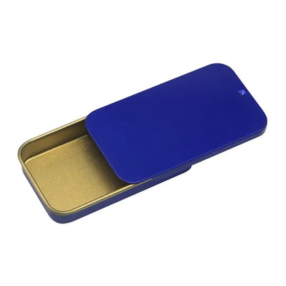 Mini Tin Box With Slip Lid