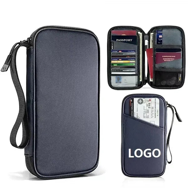 Passport Holder RFID Blocking Waterproof Travel Wallet
