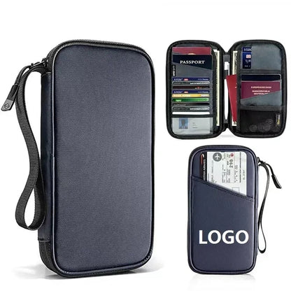 Passport Holder RFID Blocking Waterproof Travel Wallet