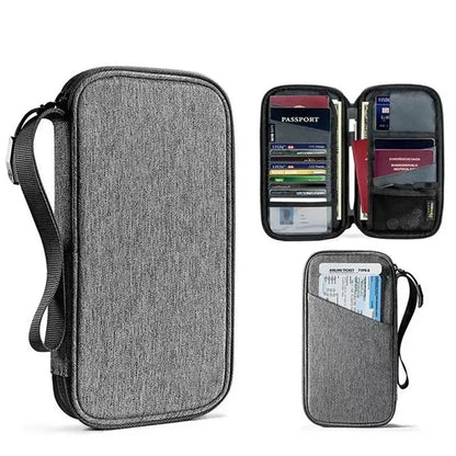 Passport Holder RFID Blocking Waterproof Travel Wallet