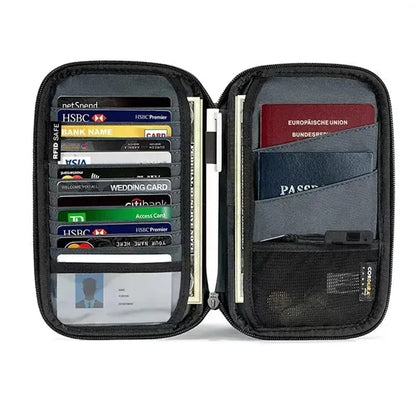 Passport Holder RFID Blocking Waterproof Travel Wallet