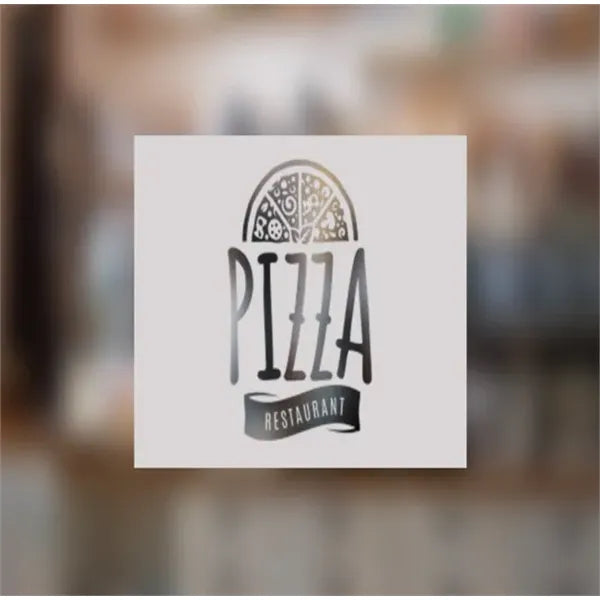 Front Adhesive Cut-Out Frosted Decals  ( 12" x 12" )