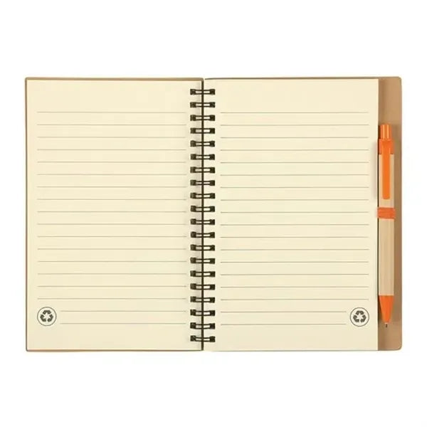 Kraft Notebook With Pen