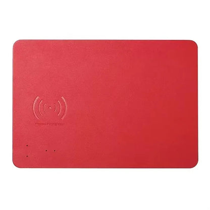 PU Wireless Charger Mouse Pad
