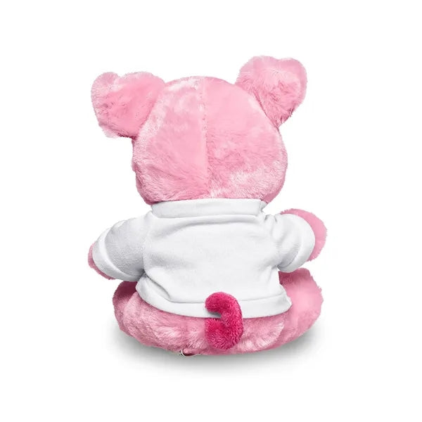 7" Plush Pig With T-Shirt
