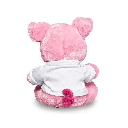 7" Plush Pig With T-Shirt