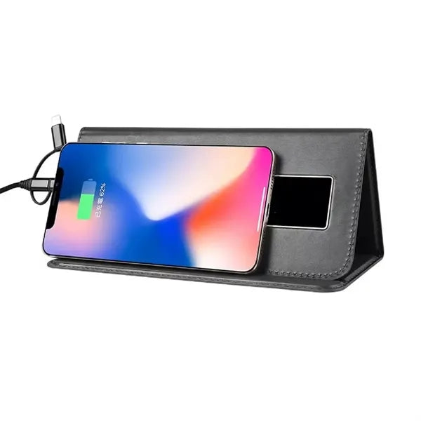 Foldable Wireless Charger Mouse Pad With LED Light