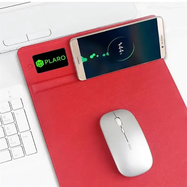 LED Light LOGO Fast Charging Mouse Pad