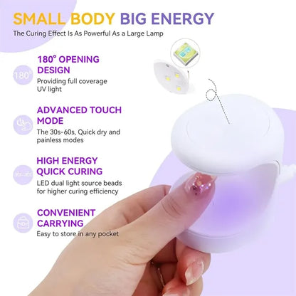Mini LED Nail Lamp