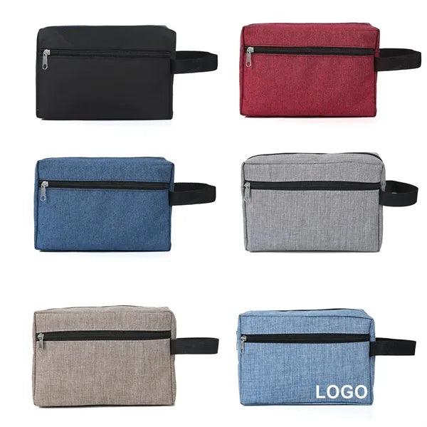 Travel Waterproof Oxford Toiletry Wash Storage Hand Bag