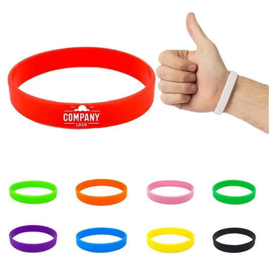 Colorful Silicone Rubbers Bracelets