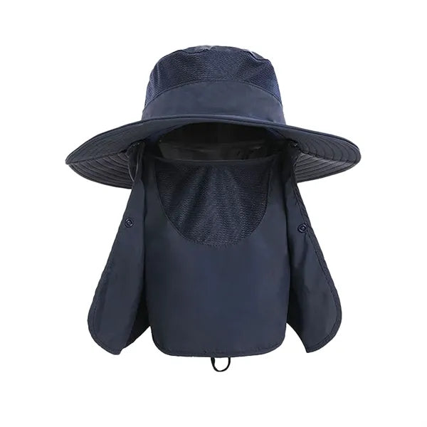 Fishing Hat With Mask Sun Protection
