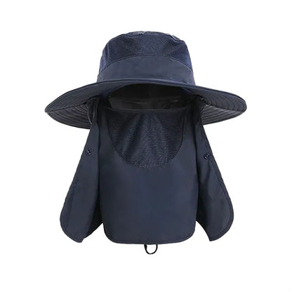 Fishing Hat With Mask Sun Protection