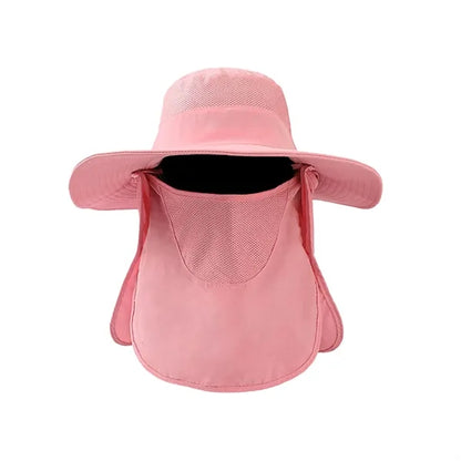 Fishing Hat With Mask Sun Protection