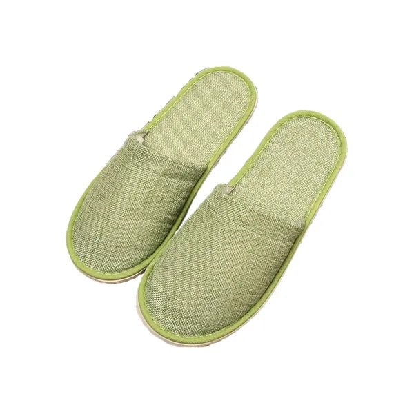 Disposable Linen Slipper For Indoor