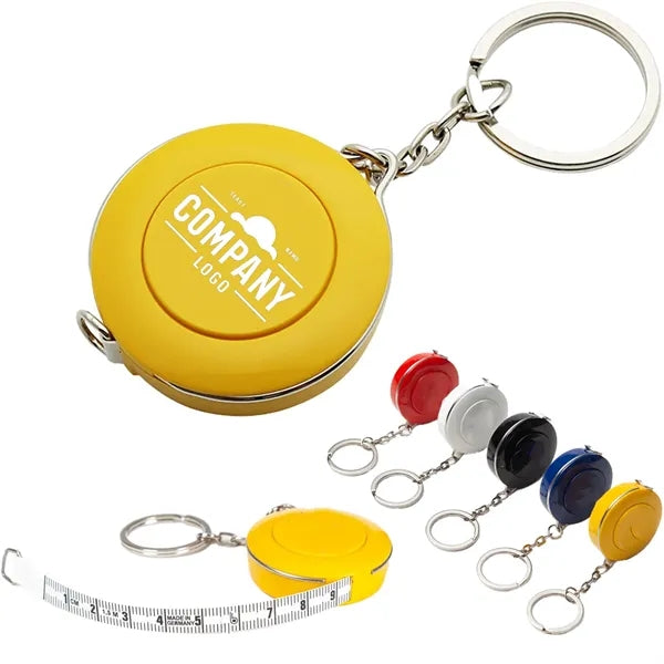 Keychain Soft Tape Measure Retractable