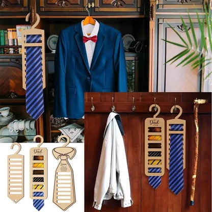Father's Day Wooden Tie Hangers