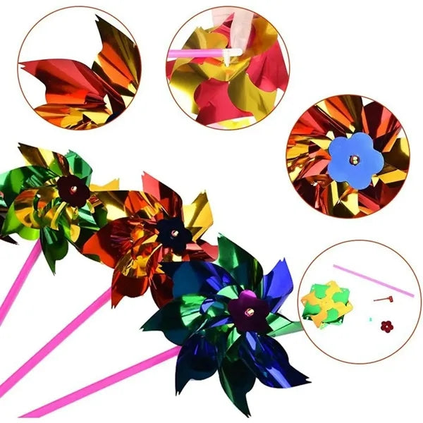 Rainbow Pinwheel