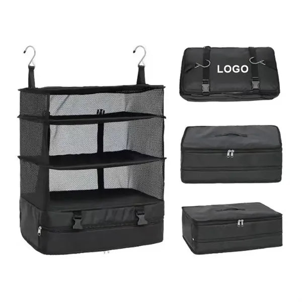 Travel Luggage Organizer Hanging Shelves