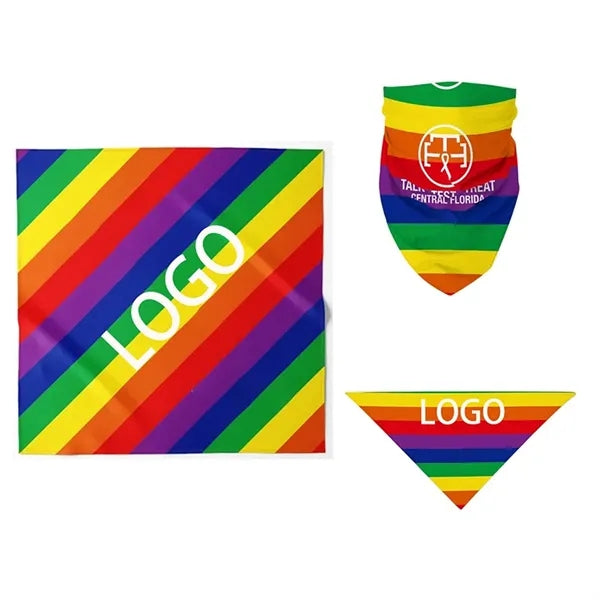 Rainbow LGBT Gay Pride Bandana