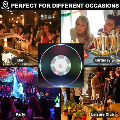 Led Coaster with Muti-color and lighting-mode
