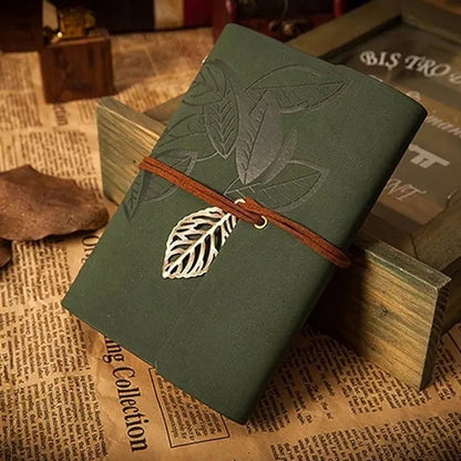 Refillable Loose Leaf Leather Notebook