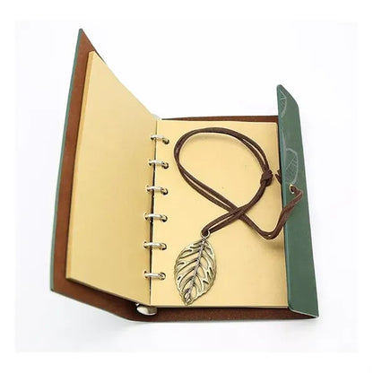 Refillable Loose Leaf Leather Notebook
