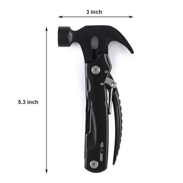 Multi Tool Claw Hammer with Nylon Case