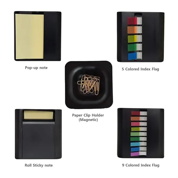 3 In 1 Desk Note Organizer