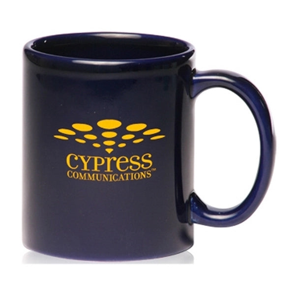 11 oz. C Handle Ceramic Mug