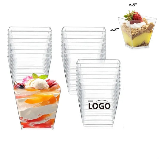 7OZ Disposable Clear Plastic Dessert Shooter