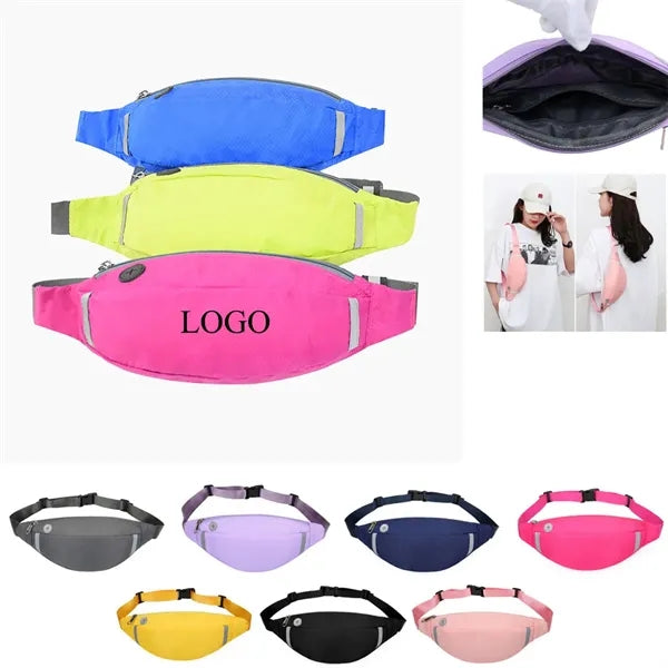 Rose Red Neon Fanny Pack