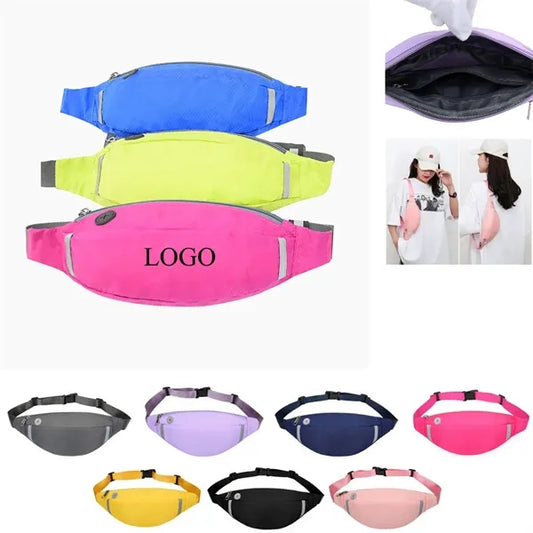 Rose Red Neon Fanny Pack