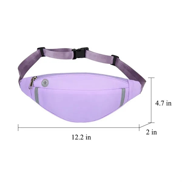 Rose Red Neon Fanny Pack