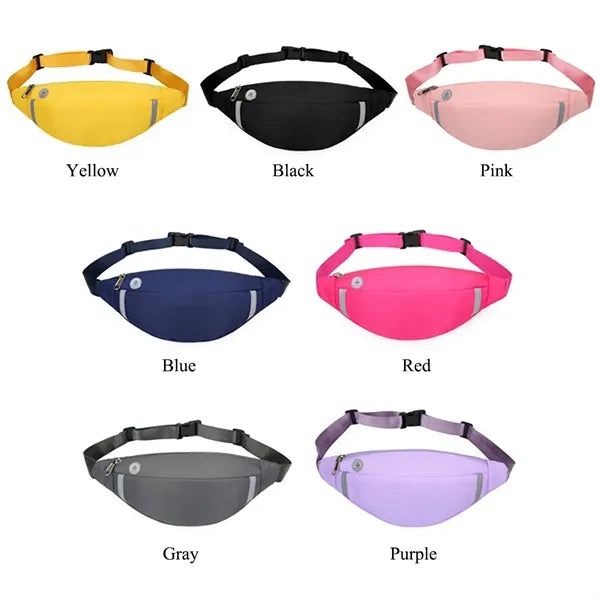 Rose Red Neon Fanny Pack