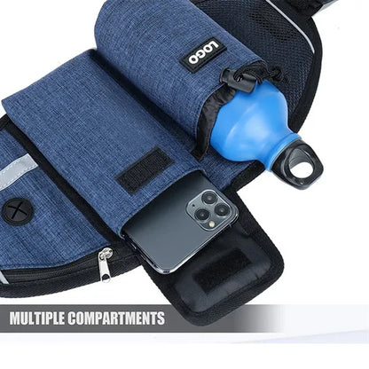 Sports Fanny Pack With Dog Leash Customed