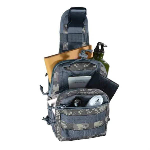 Military Shoulder Bag Sling Backpackv