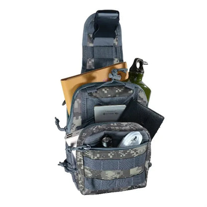 Military Shoulder Bag Sling Backpackv